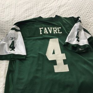 Reebok On Field Favre Jets Jersey